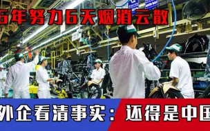 Download Video: 当初拼命离开中国，遭当头一棒后外企后悔了：中国才是最佳选择！