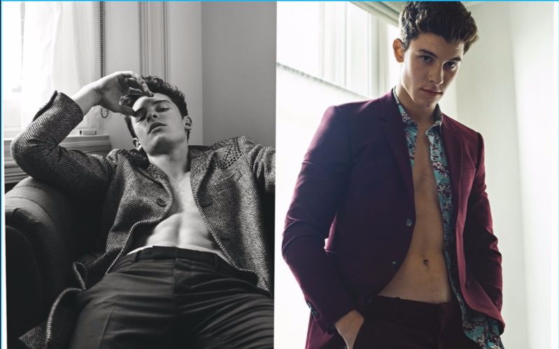 Shawn Mendes (Vogue) 流行杂志拍摄哔哩哔哩bilibili