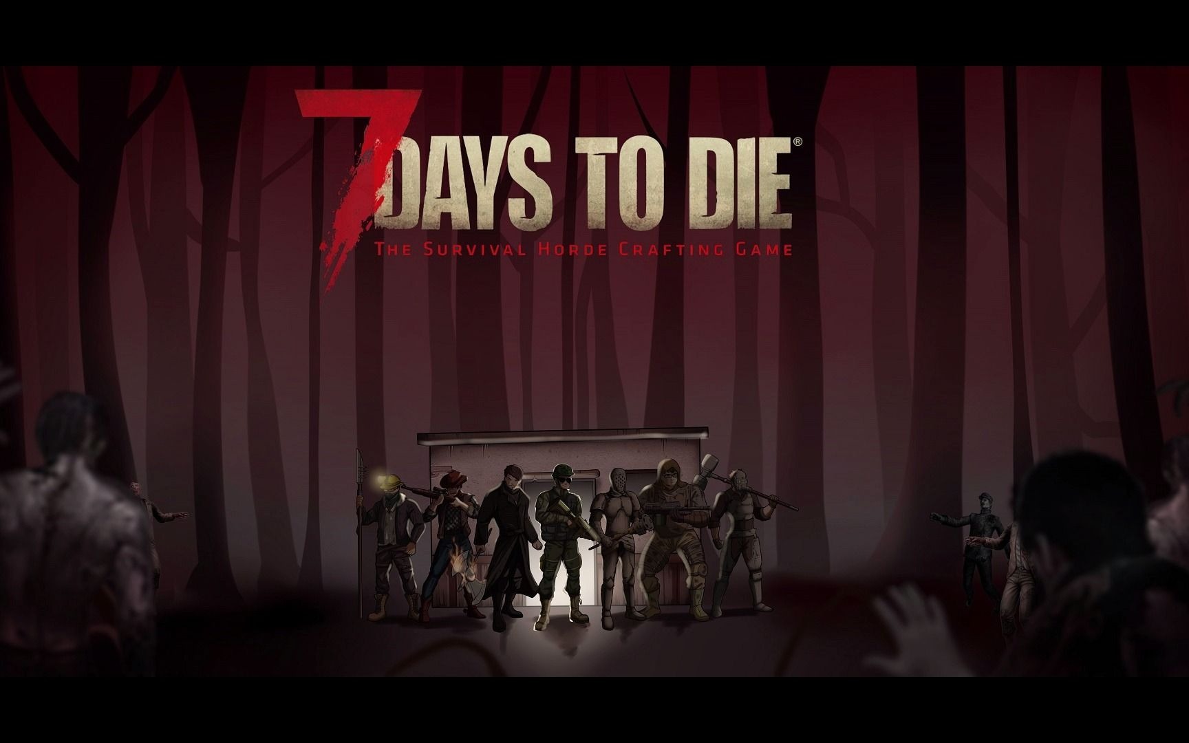 论坛群七日杀开服宣传片