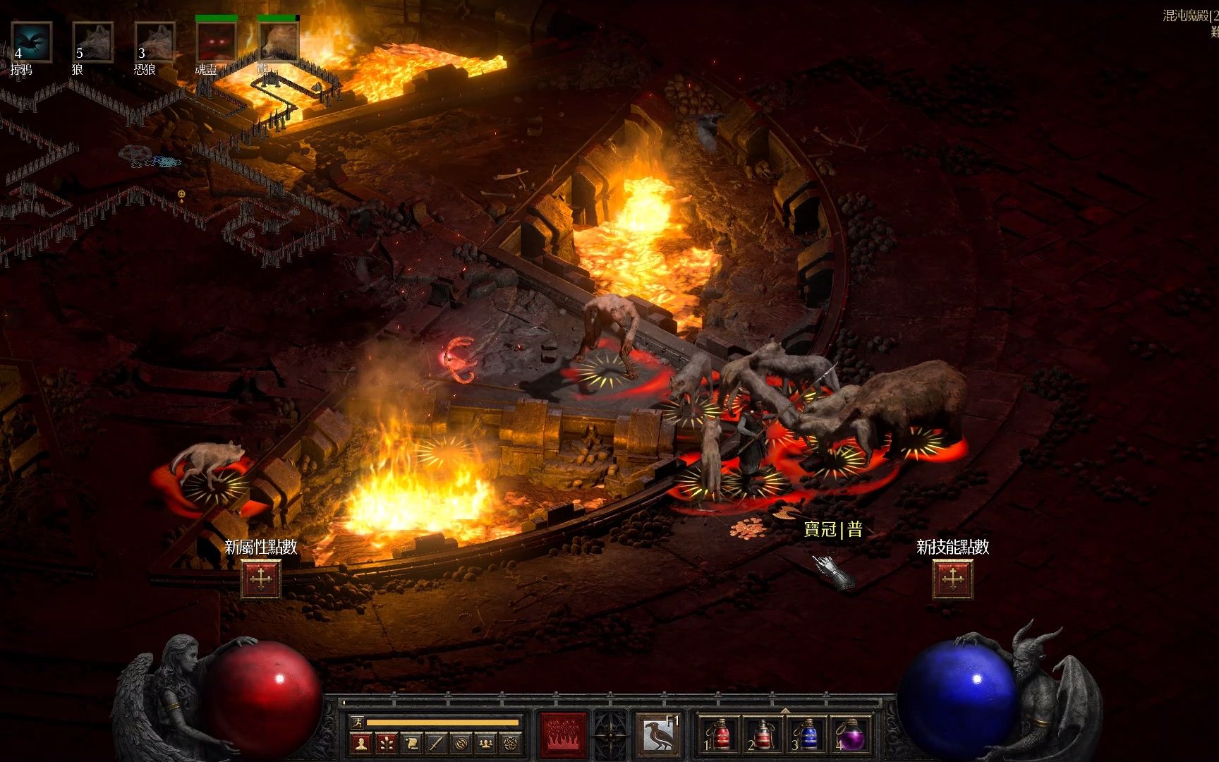 暗黑2重制版24正式版后的召唤德鲁伊噩梦迪亚波罗