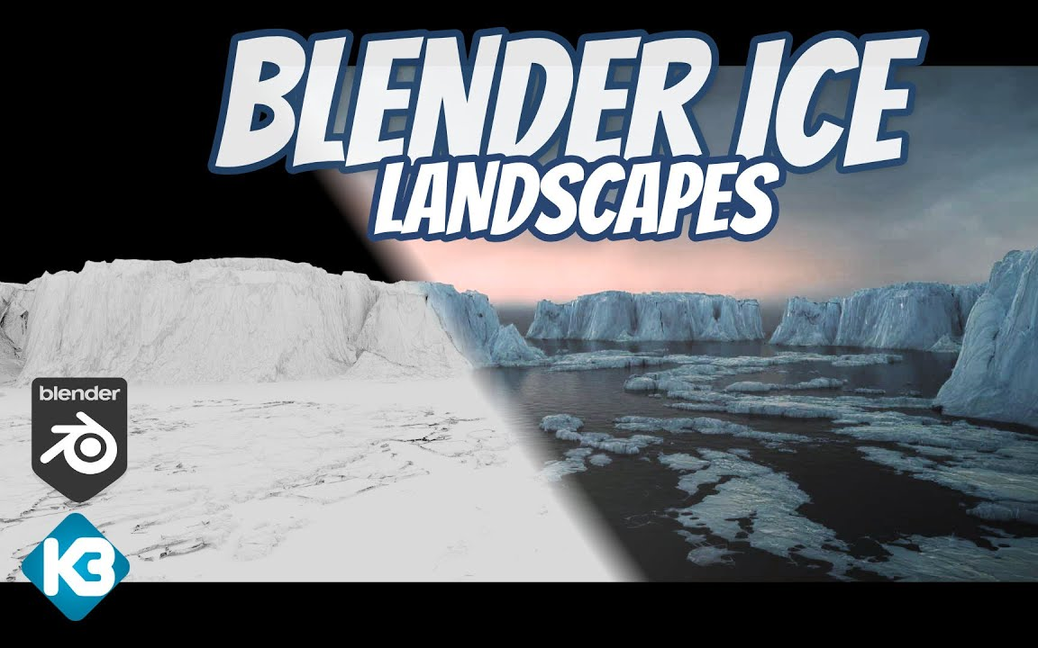 【Blender制作写实的冰川效果】【Blender教程】【Blender渲染教程】【Blender写实渲染】【野生中文字幕】【GSan分享】哔哩哔哩bilibili