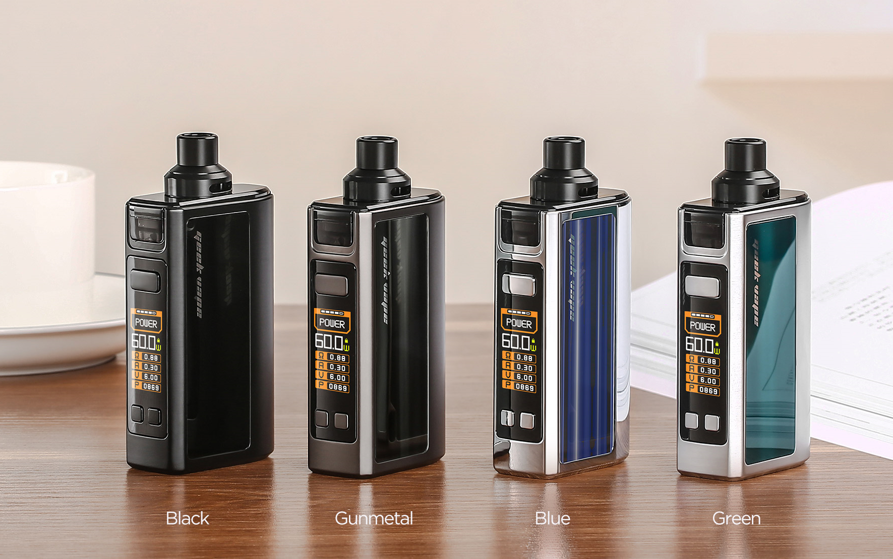 geekvapeobelisk60w套装内置电池2200mah最高60w输出功