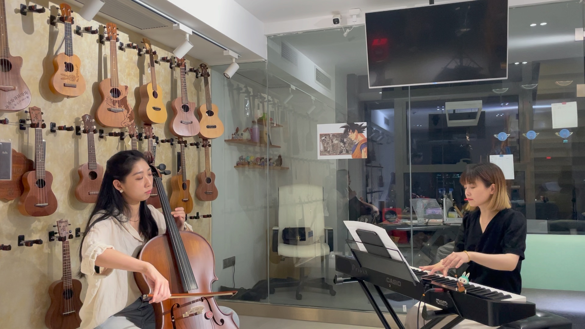 大提琴 钢琴合奏《the rain》