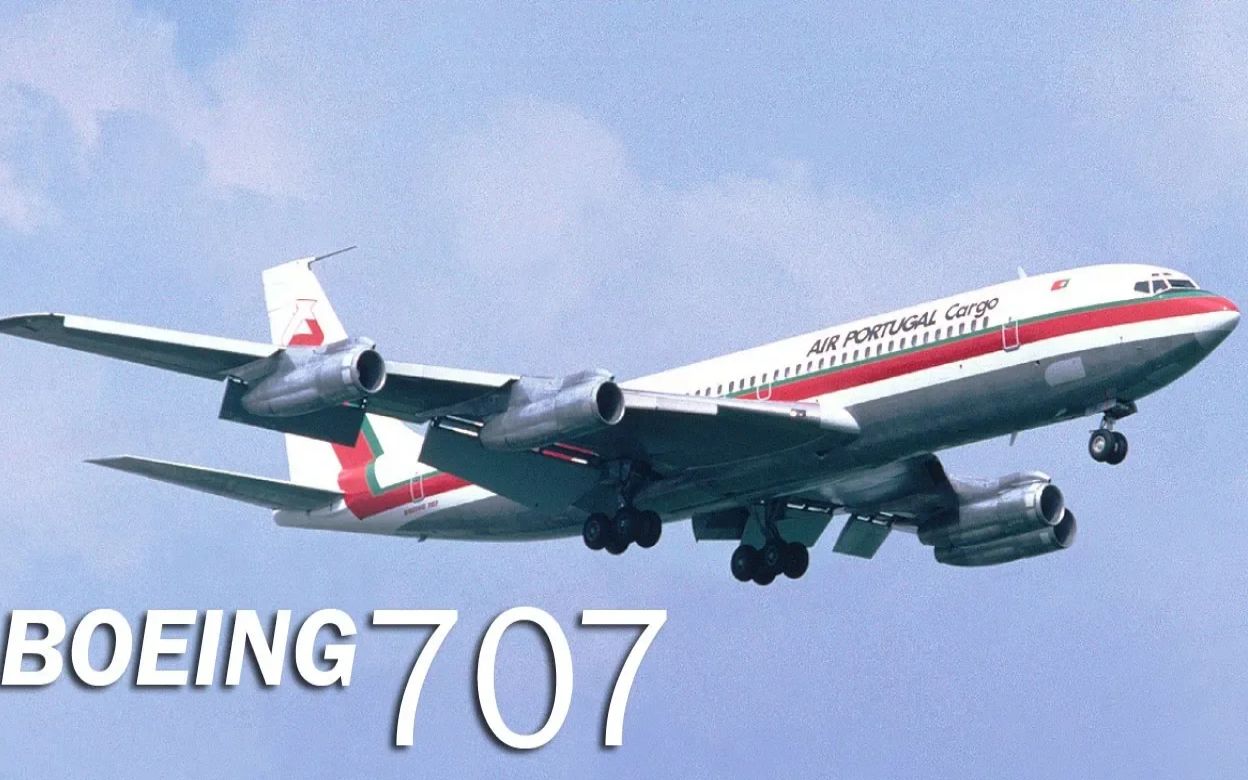 波音707三视图图片