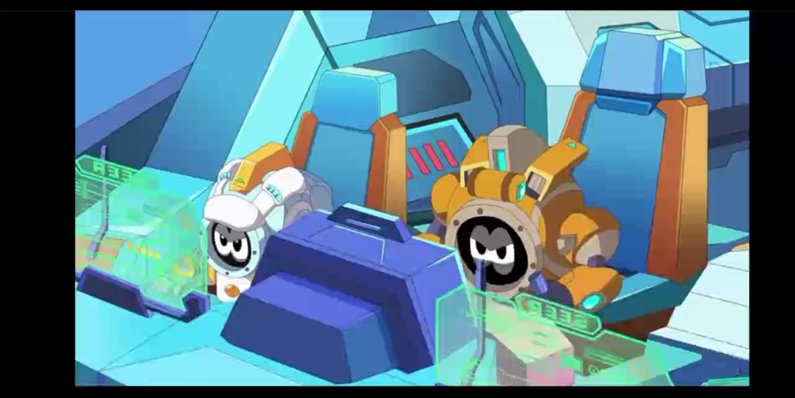 赛尔号第12季彦宇战神之小克等人开飞船追打神秘系精灵和坐骑蓝龙.