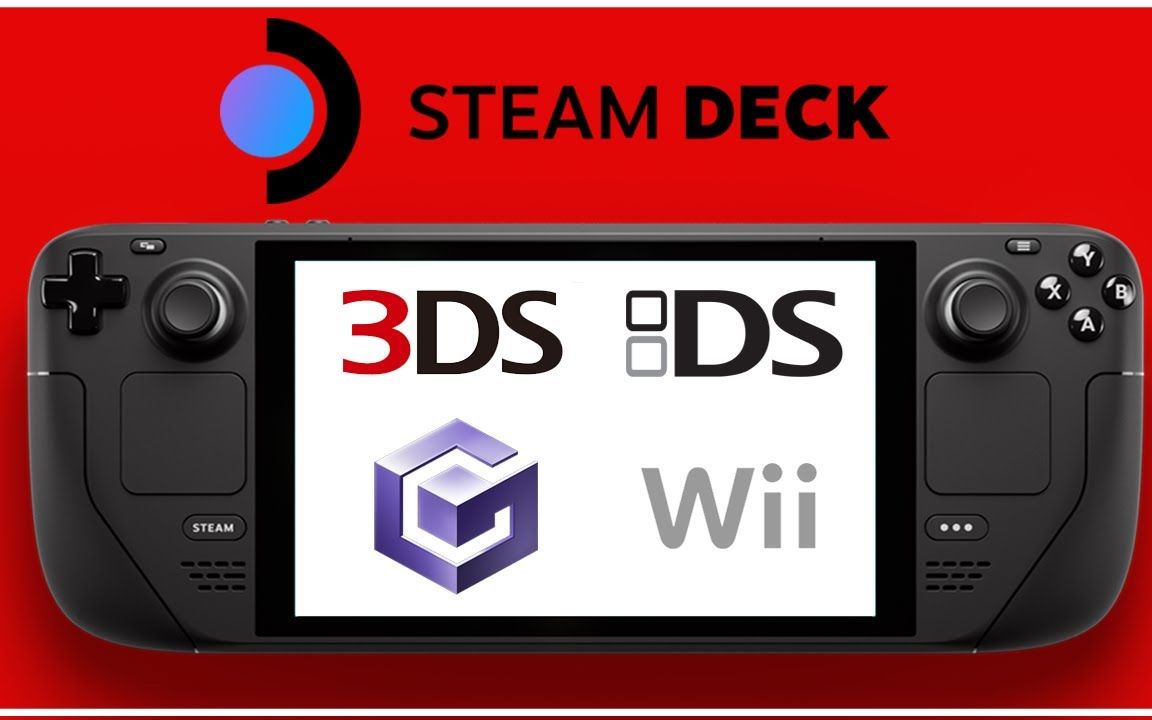 steam deck 3ds/ds/gamecube/wii 模拟器体验