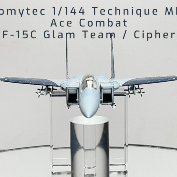 【1/144飞机模型】技MIX F-15C Glam 1 圆桌鬼神皇牌空战0_哔哩哔 