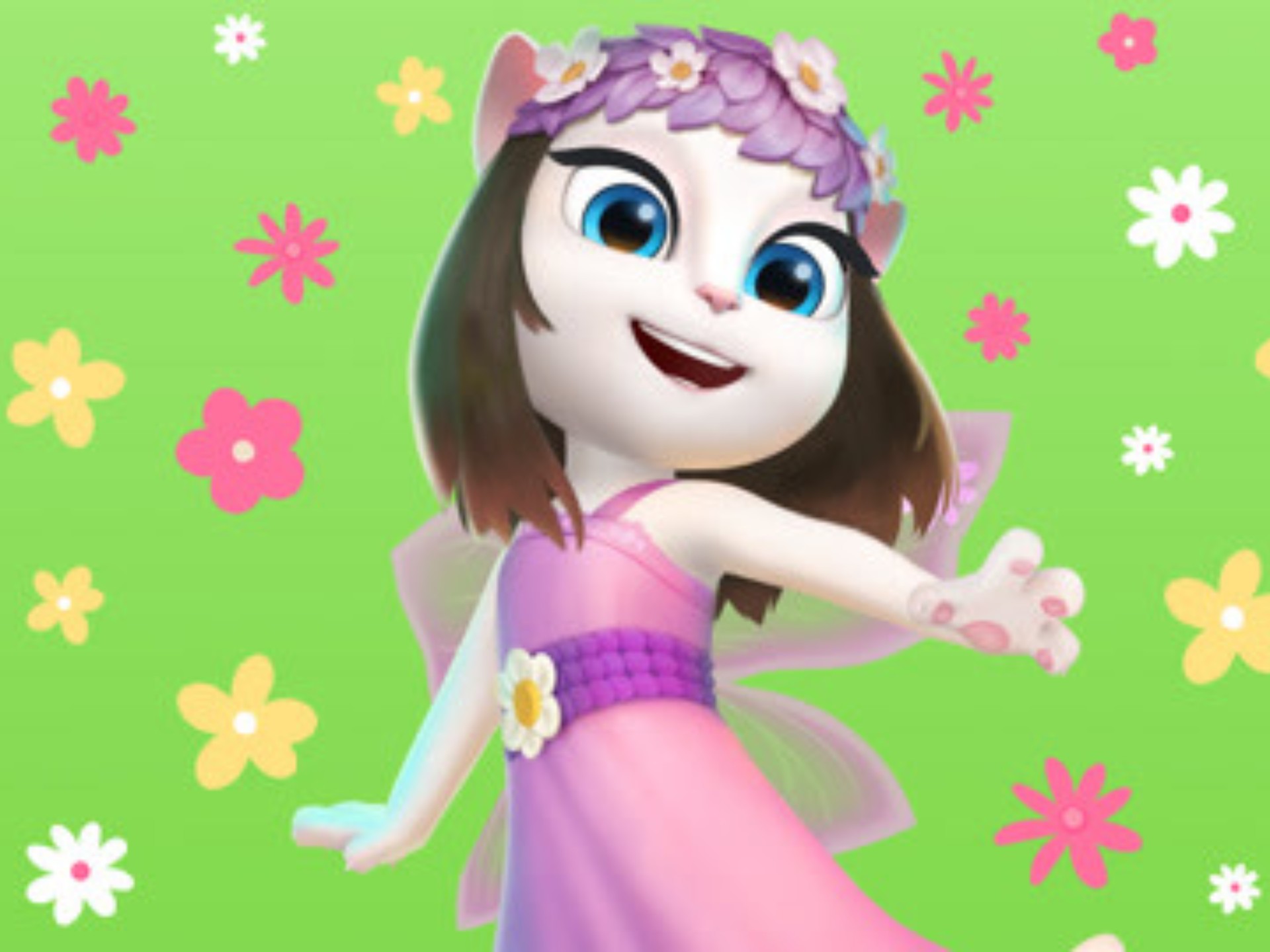 【会说话的安吉拉(动画)】安吉拉的春季装扮宝典