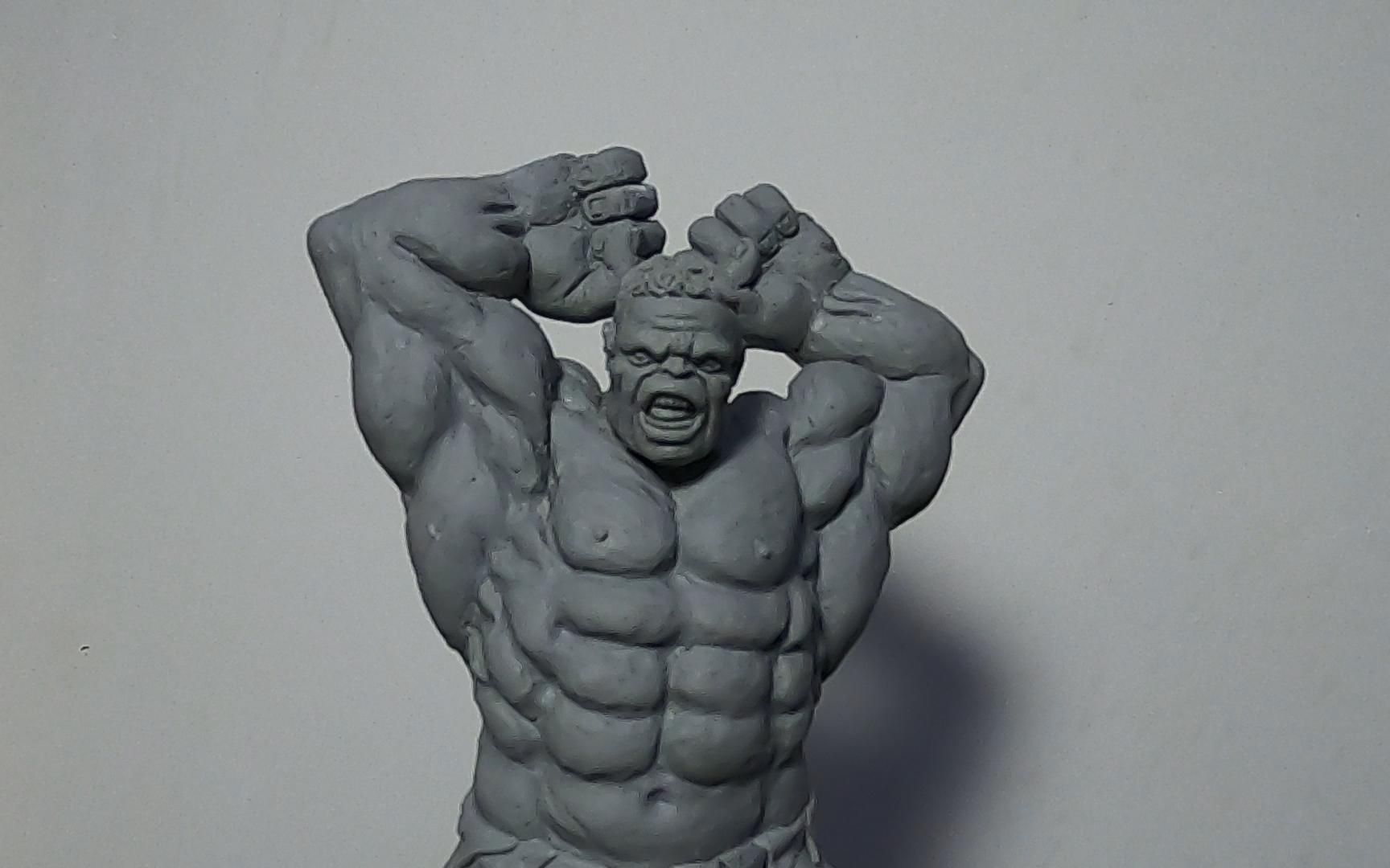 我用粘土制作了绿巨人浩克!复仇者联盟 漫威英雄