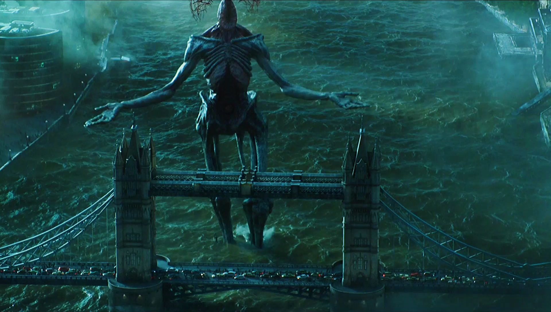 这一段从地狱里爬出来的那几个不可描述不可言喻的怪兽太震撼了