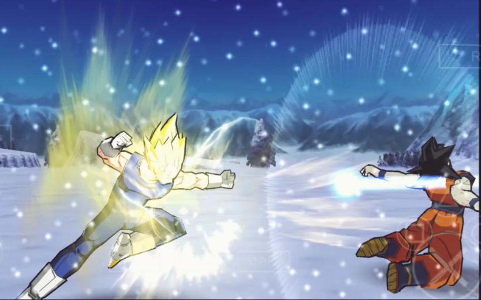 psp龙珠z真武道会2超赛2贝吉塔