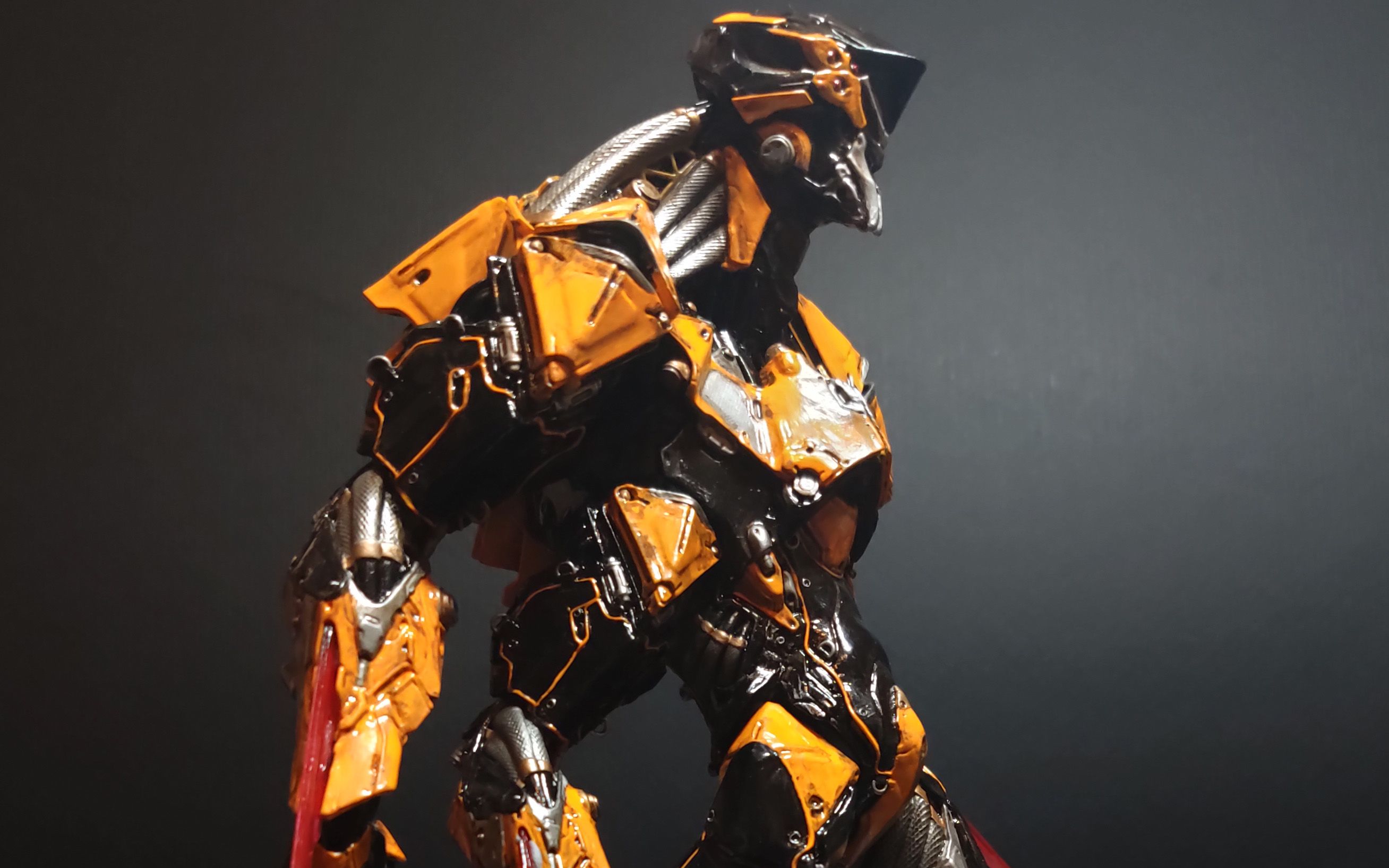 初次模型涂装~四臂生化战刃大黄蜂 【下集61做旧战损篇】_哔哩哔哩