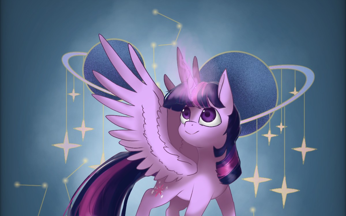 【mlp/绘画】暮光闪闪–绘画过程