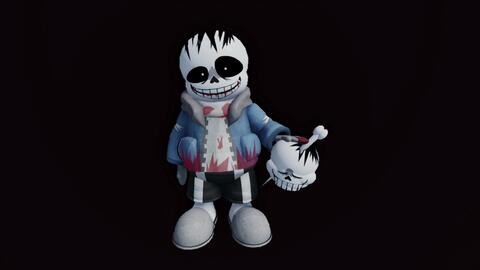 3D KILLER SANS - Roblox