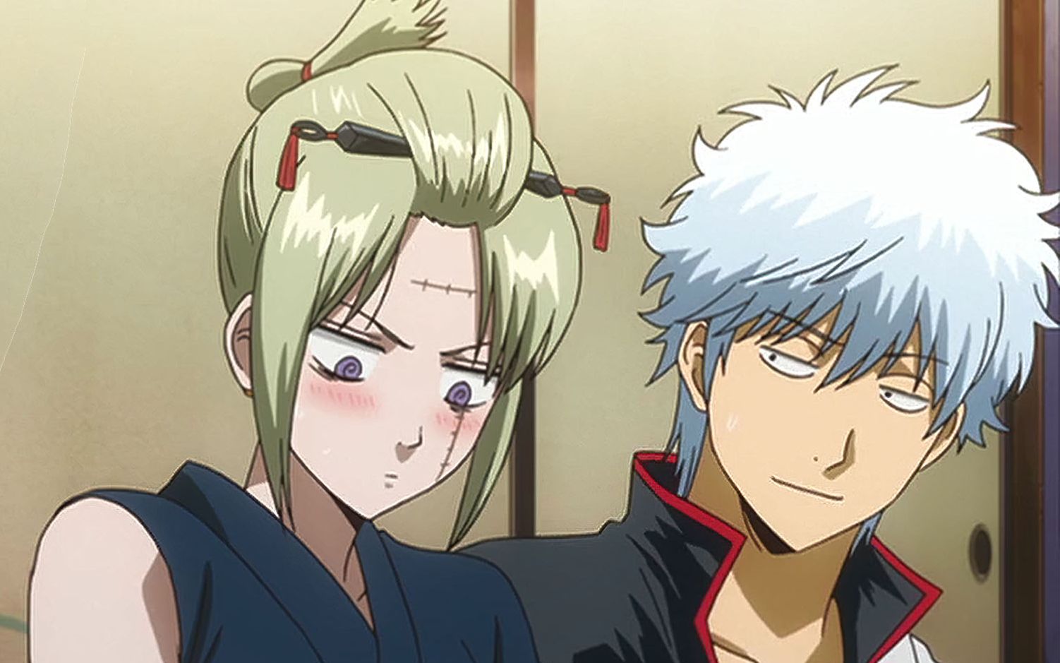 虽然经常和女人搞暧昧,但银桑只对月咏正经过