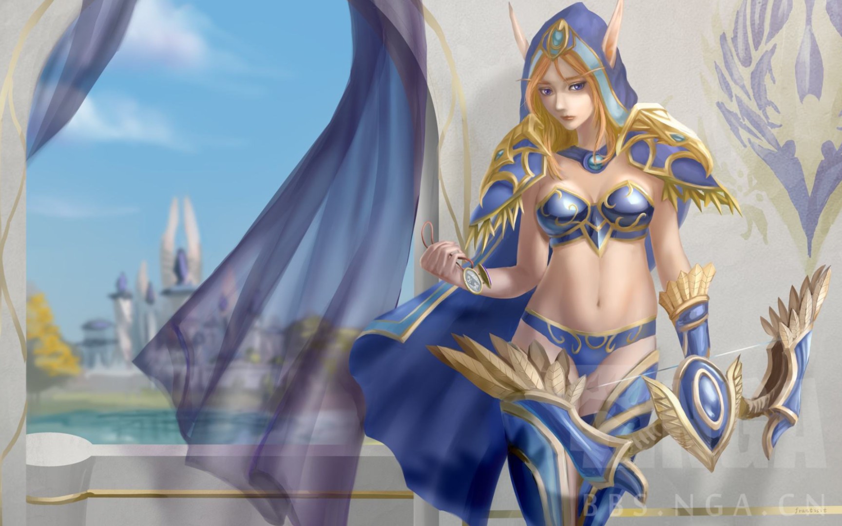 魔兽争霸3英雄制作:冰霜游侠希尔瓦娜斯