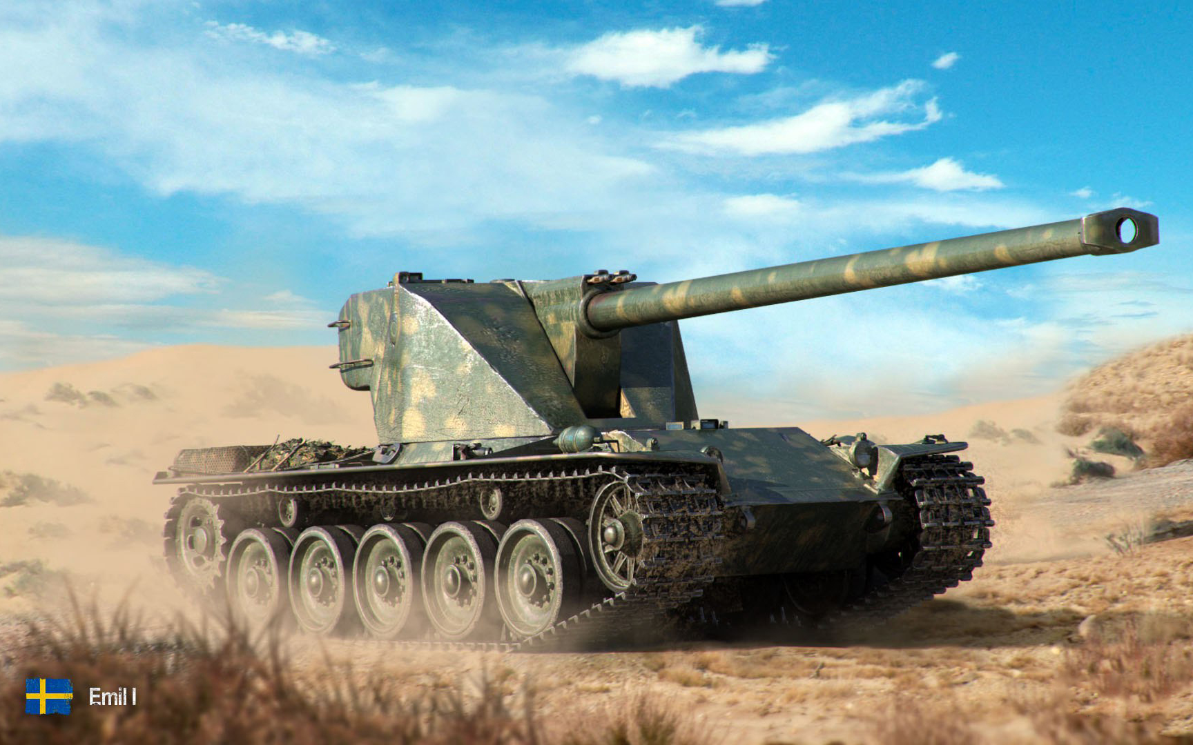 【坦克世界】瑞典重坦埃米尔i,韦斯特菲尔德"特级"!