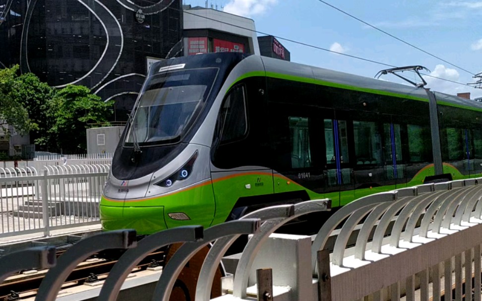 【有軌電車】佛山市南海區有軌電車1號線(廣州南站方向)康怡公園站