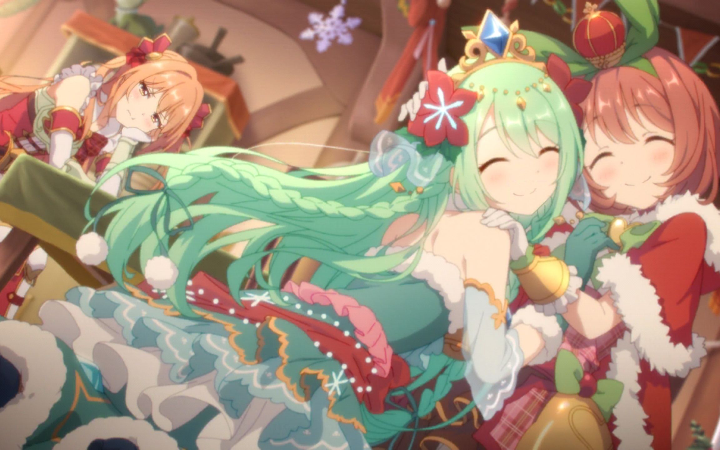 【公主连结】演出超棒的圣诞千歌ub动画(误)_哔哩哔哩 (゜-゜)つロ