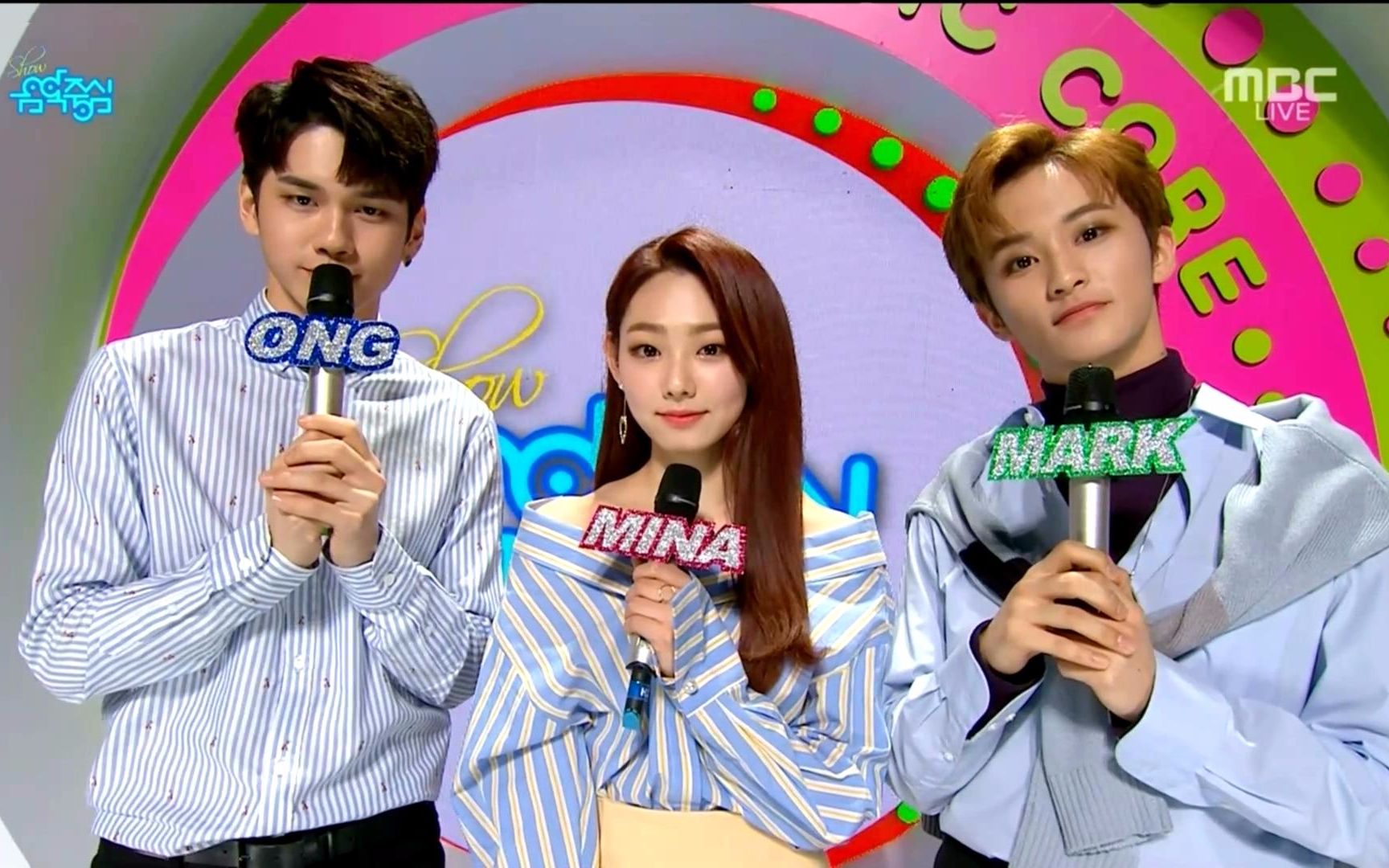 【邕圣佑】180303 mbc音乐中心 mc cut 邕圣佑康美娜李马克 今天帅气