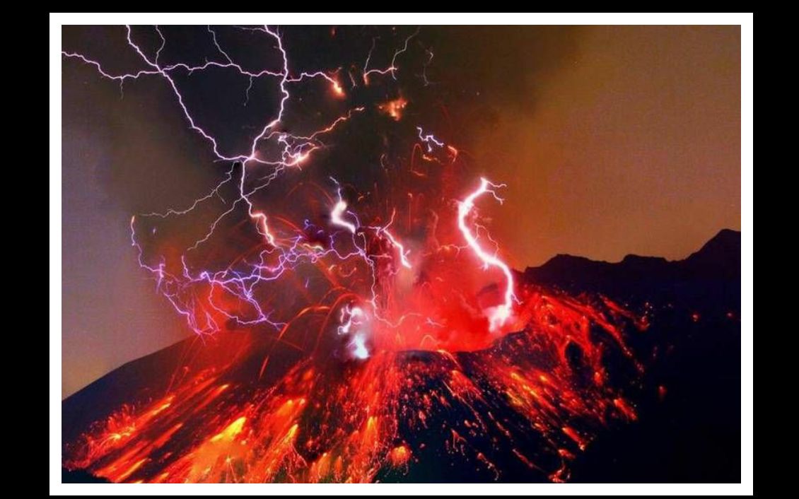闪电火山,5个超罕见的大自然现象