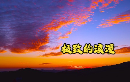 极致的浪漫...哔哩哔哩bilibili