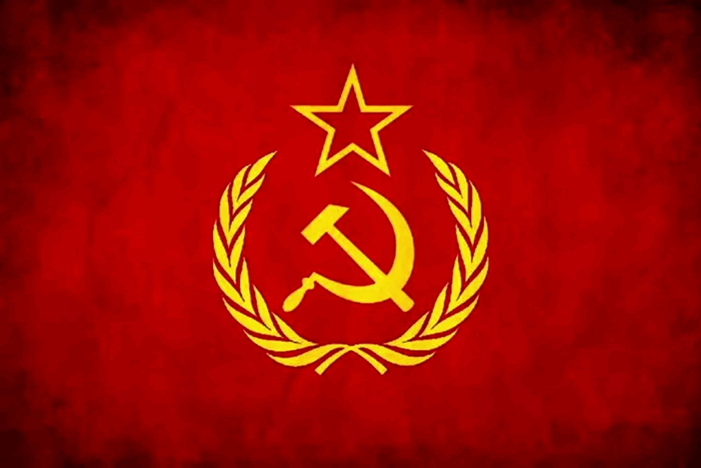 红旗落地苏联解体报纸图片