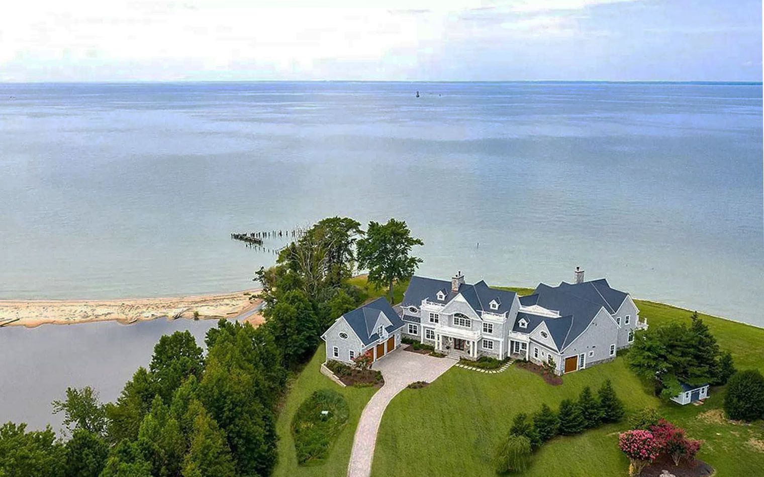 luxury home67 4k / 切萨皮克湾定制海景庄园~220 lighthouse view