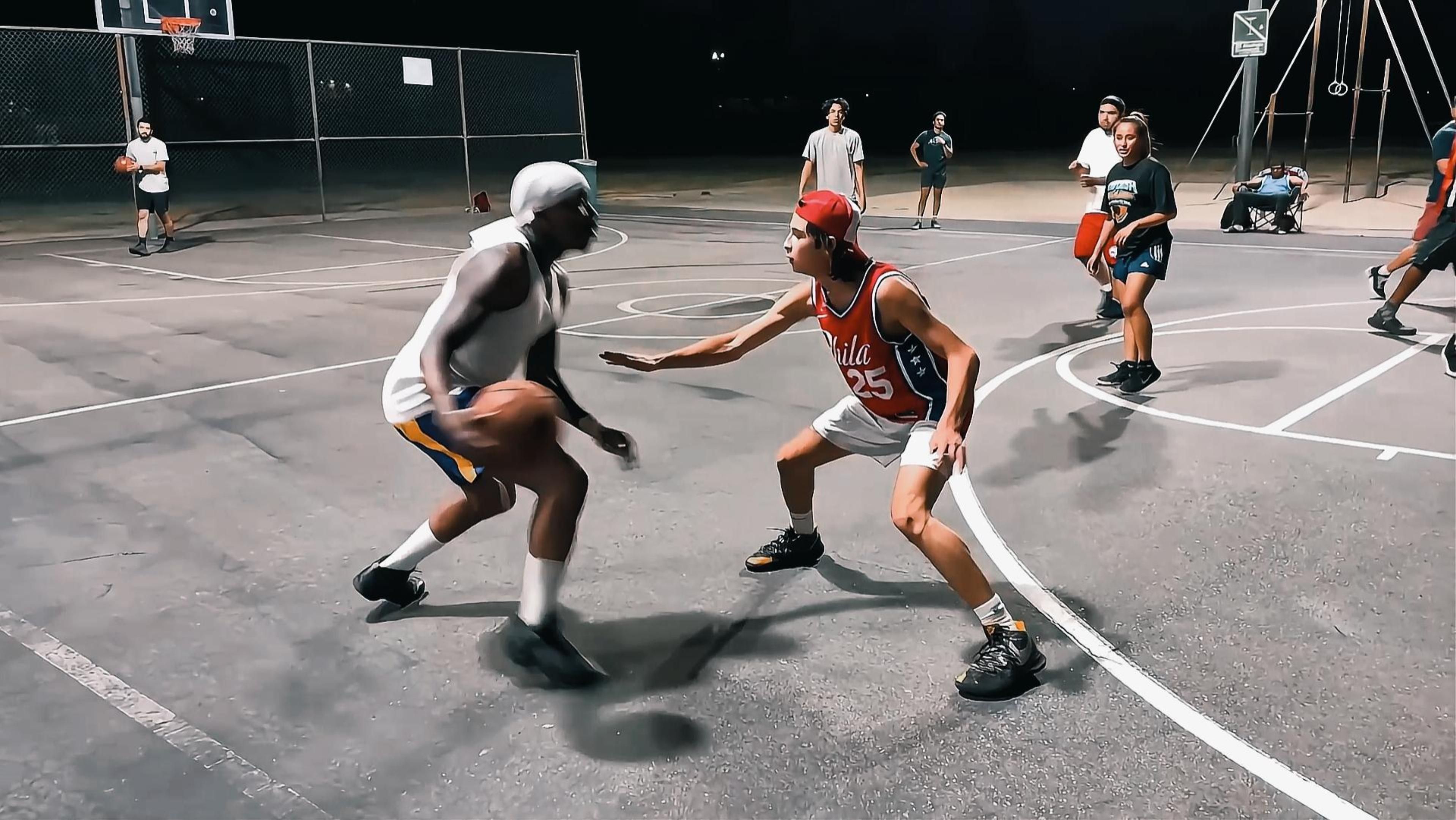 "丝滑节奏 极致享受" #美式篮球 #骨头收集者 #运球