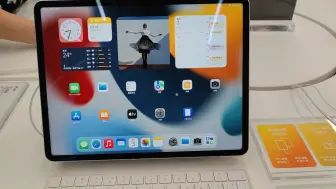 Download Video: ipad pro 2021 12.9屏幕比11寸好太多了，没大果粒，丝滑！