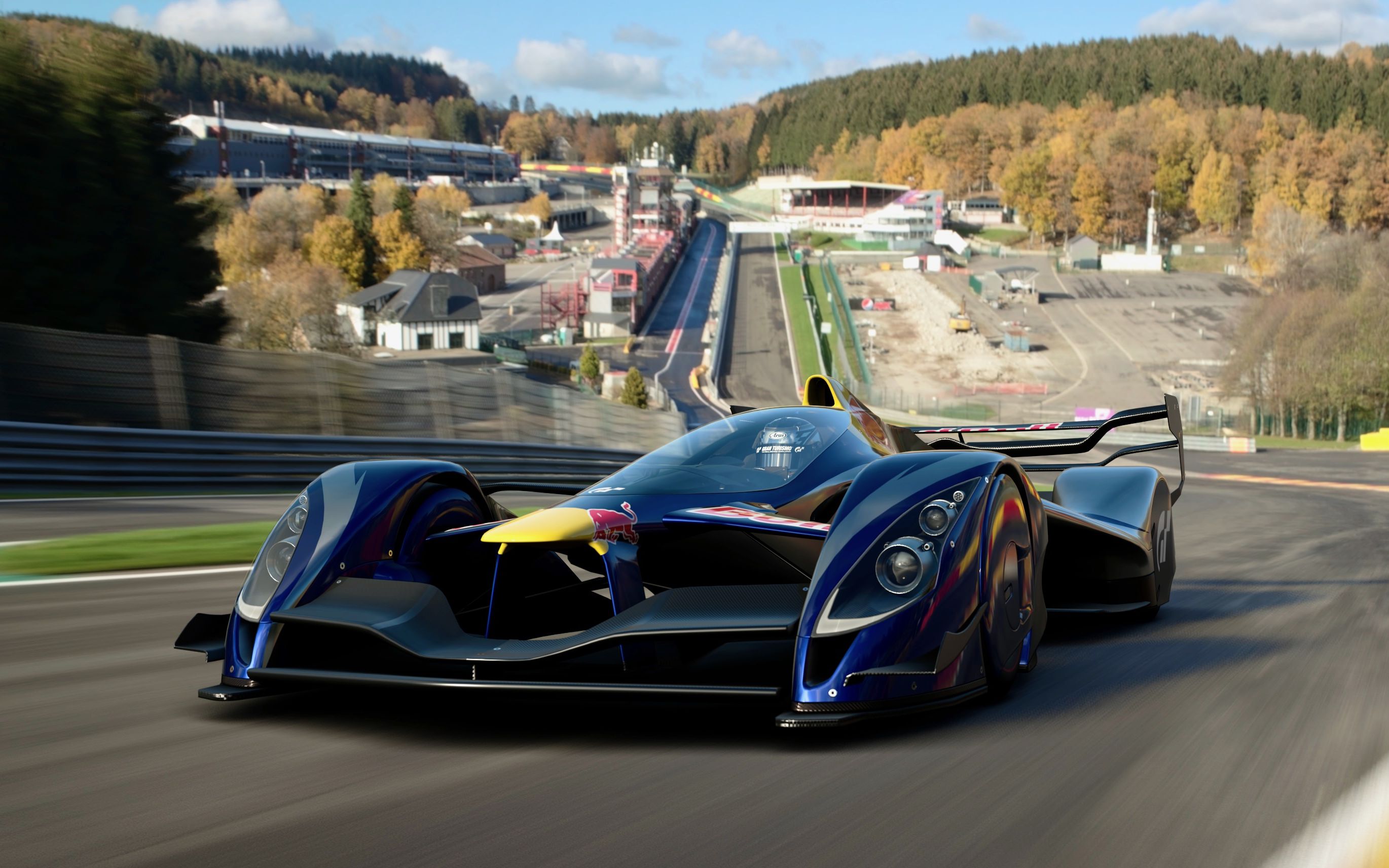 活动作品这才是真正的火星车gtsport红牛x2014比利时斯帕赛道飞驰圈