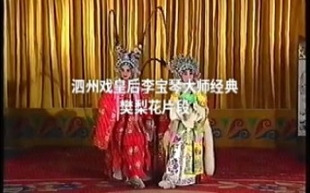 [图]泗州戏《樊梨花诉堂》李宝琴 蚌埠电视台1998年为66岁的李宝琴录制