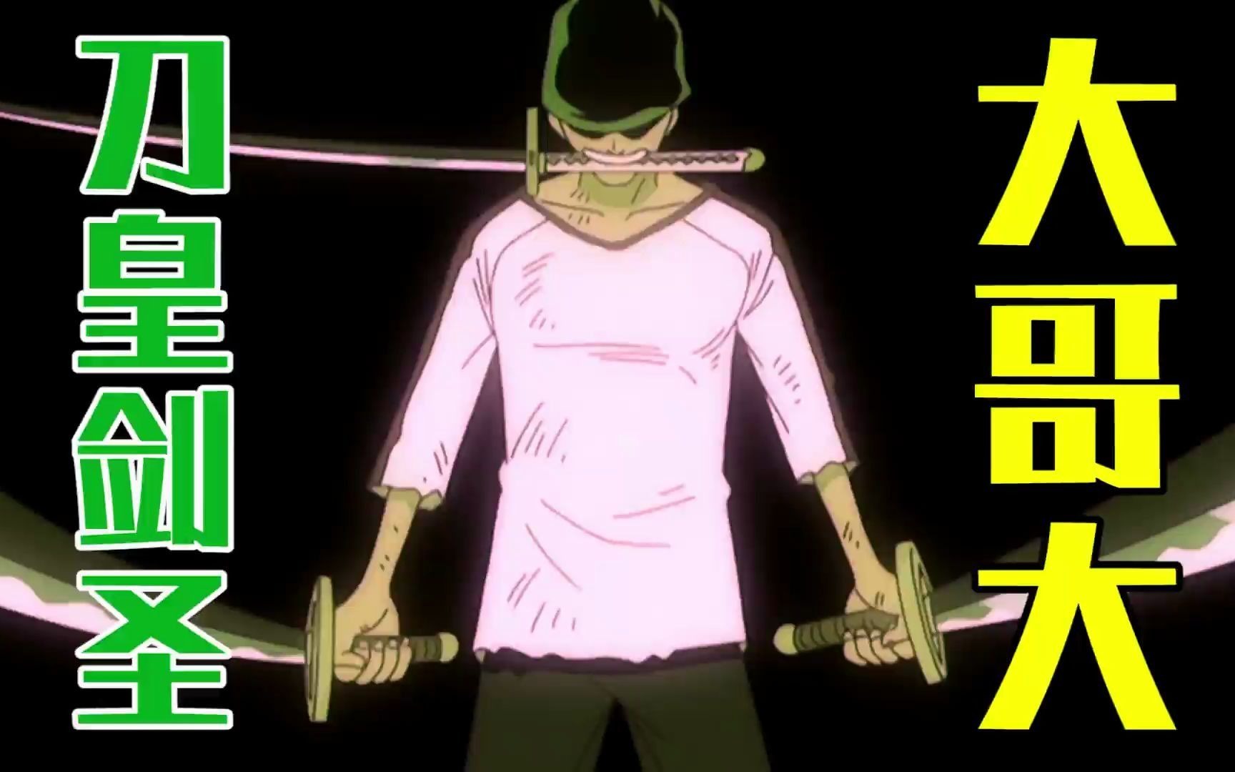 刀皇剑圣一代天骄,遇见索隆叫声大哥!