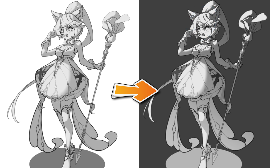 【打光教程】绘画大佬都在用的ao画法,能有多简单!