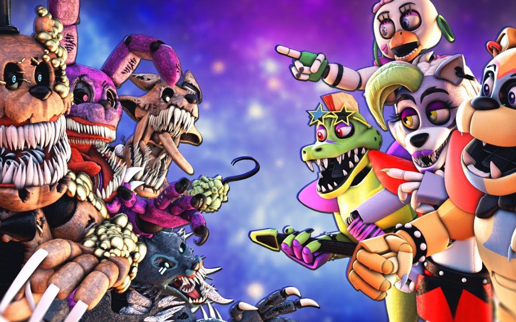 fnafsfm魅惑摇滚vs扭曲