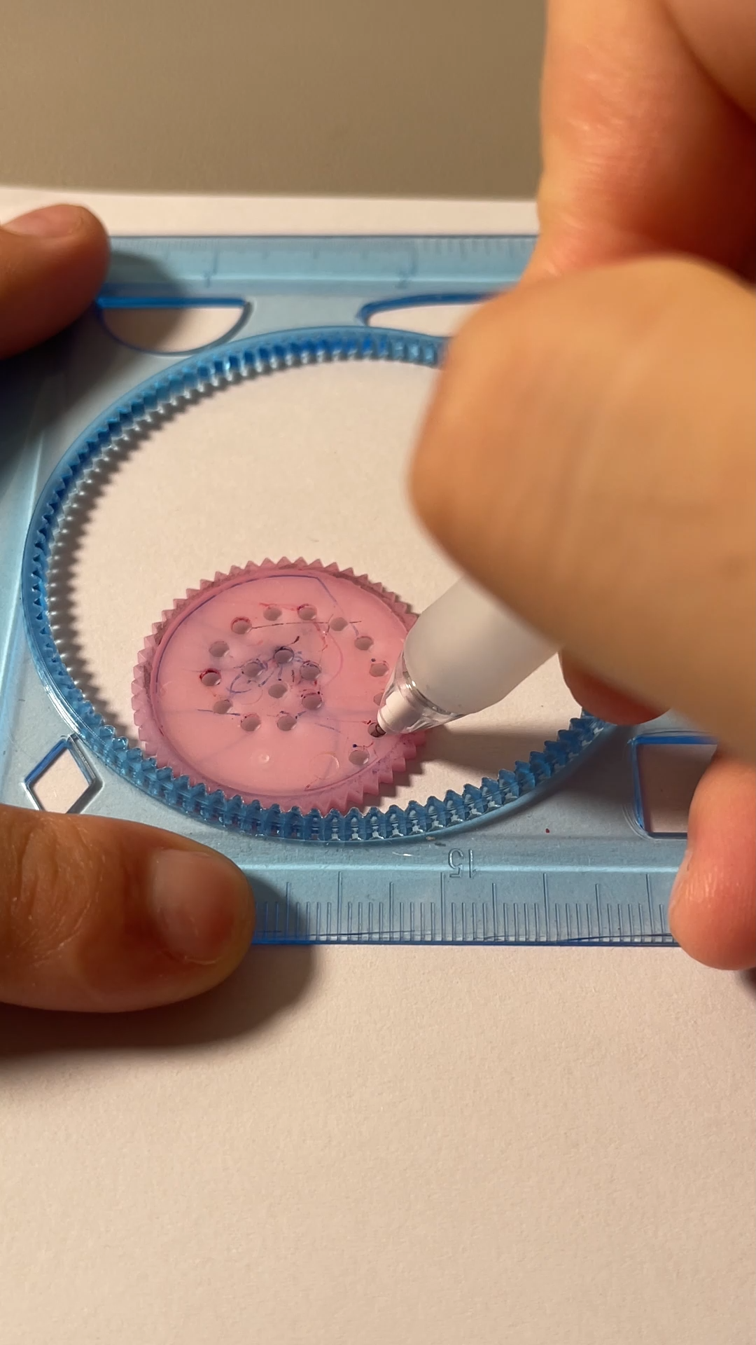 画一个圆吧#画圆 #万花尺