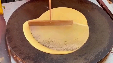 煎饼制作过程图片
