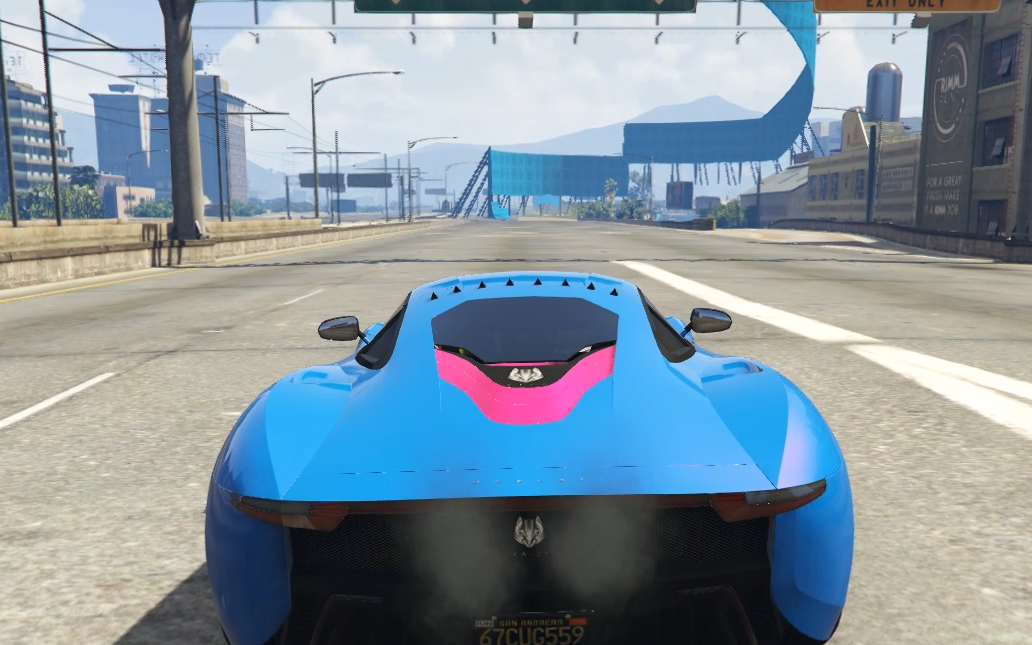 【gta5】萌新跑毒图会怎么样(自制毒图)