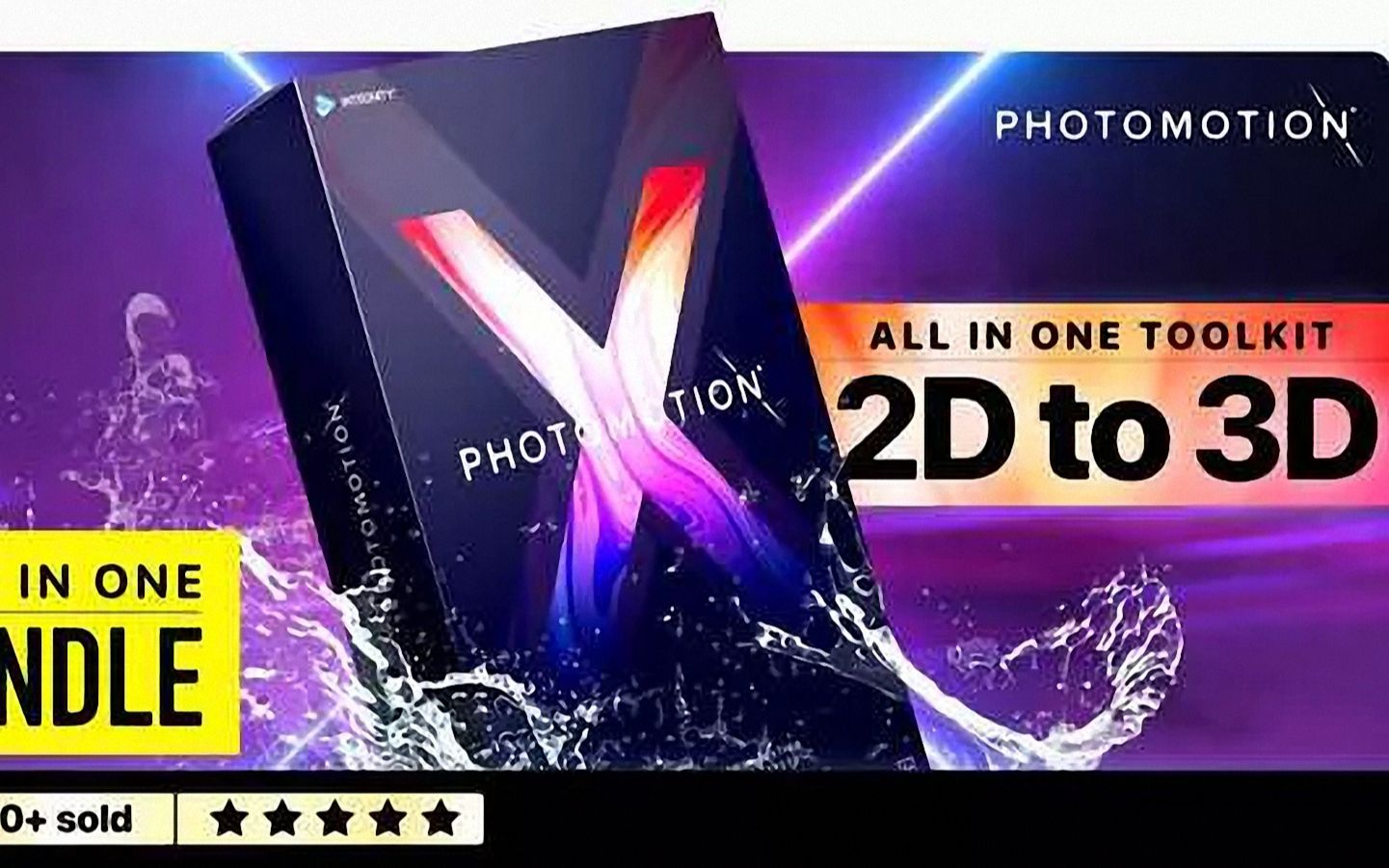 AE模板 Photomotion X 5合1超级图片照片动画工具包(3D视差)哔哩哔哩bilibili