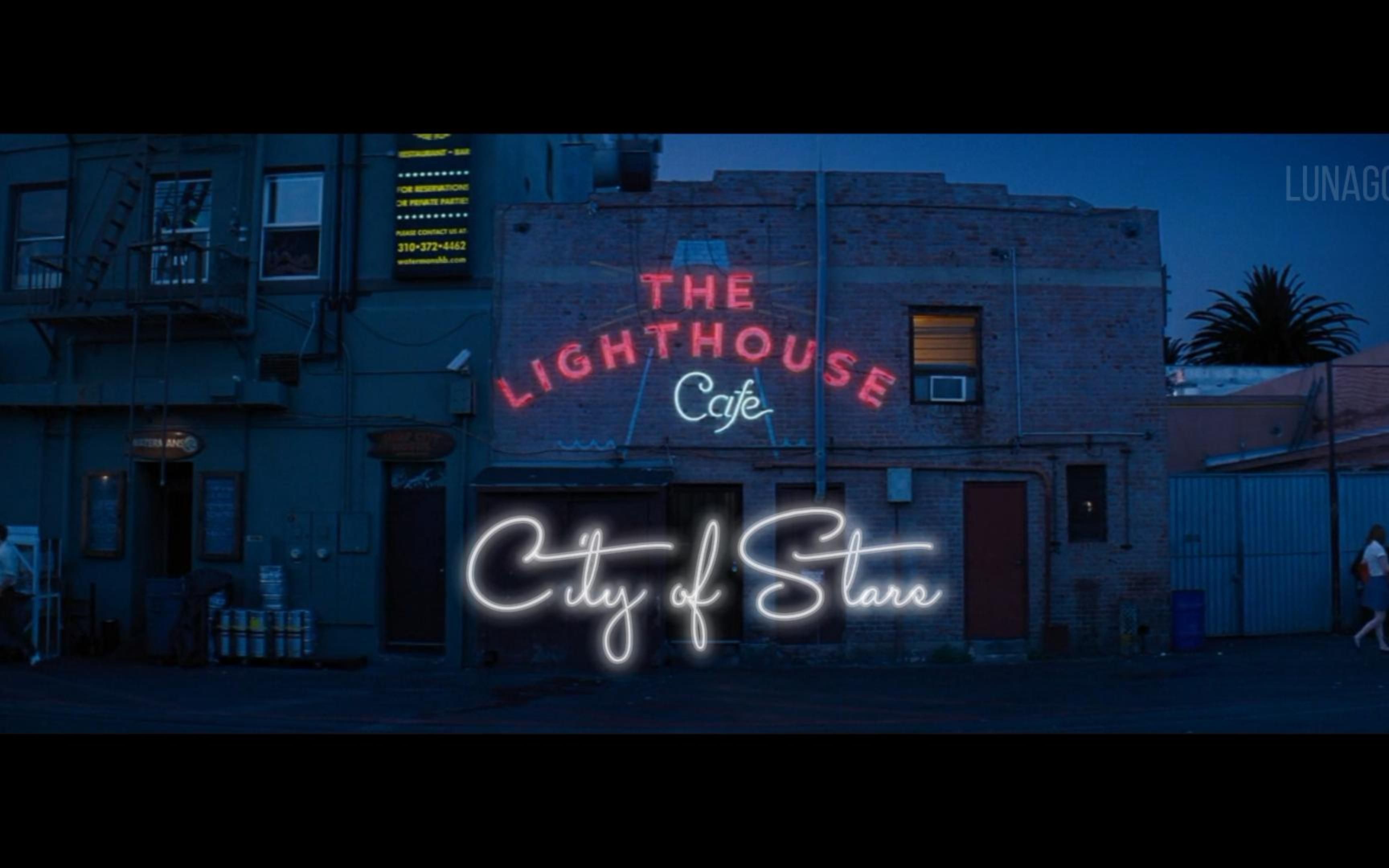 《爱乐之城(la la land)》-"city of stars" 男女主合唱版 混剪【luna