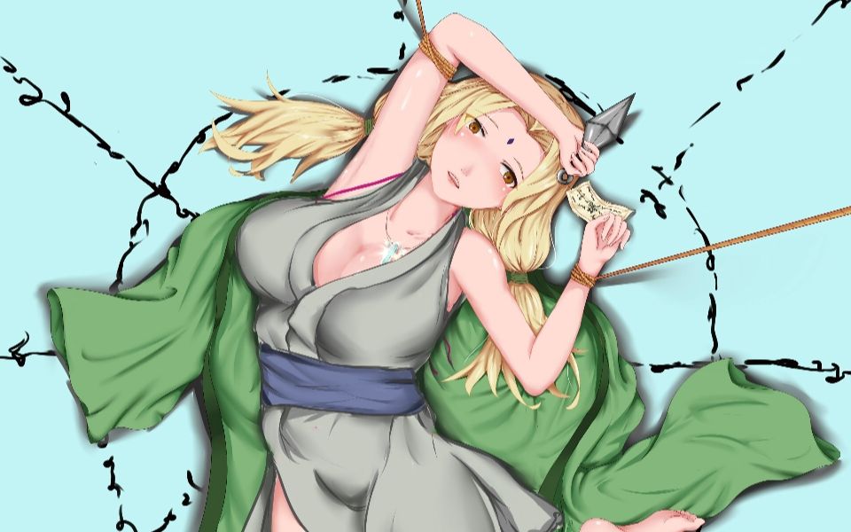 假如火影忍者手游立绘动起来(极度粗糙简陋试水版)