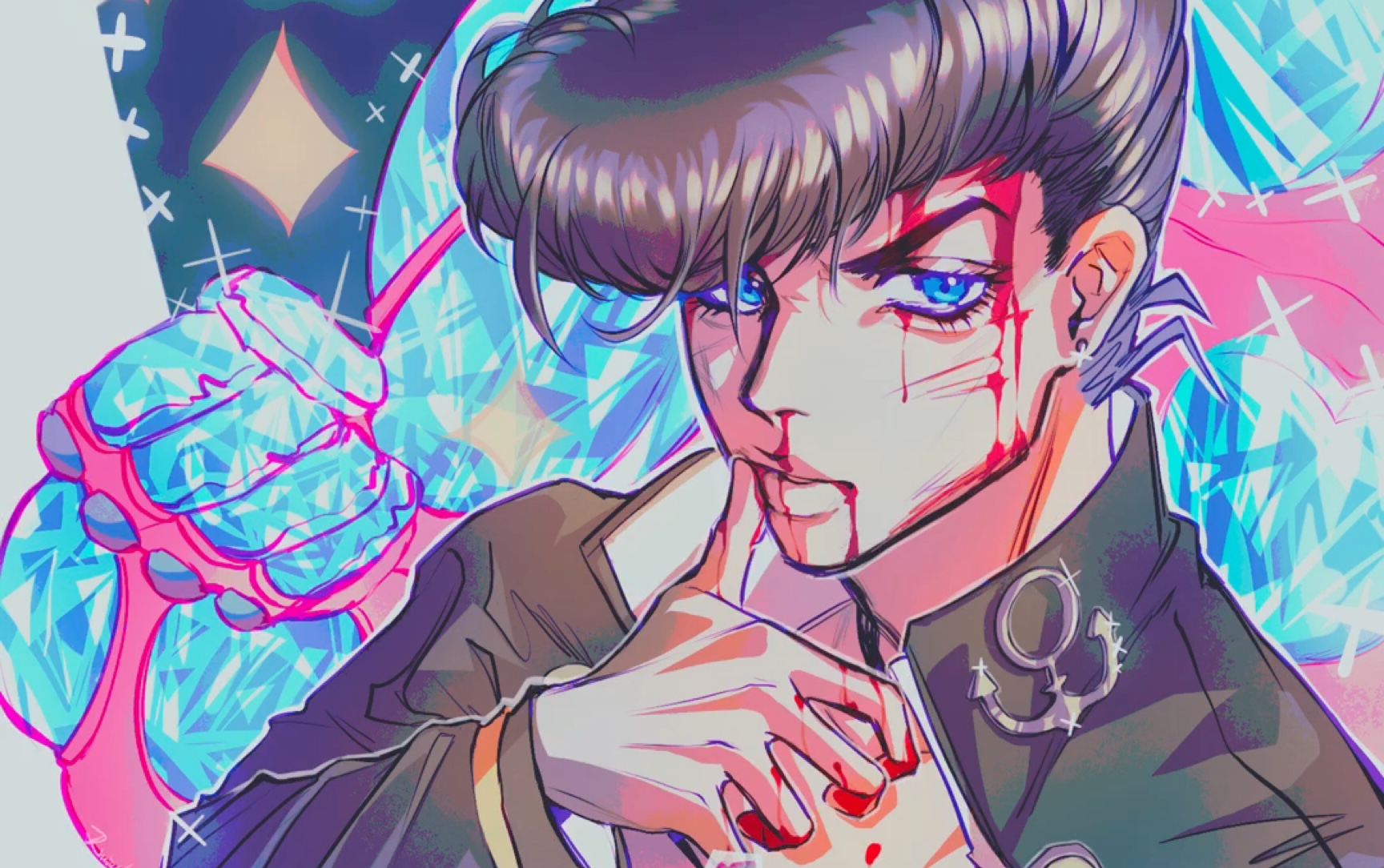 【procreate】crazy diamond