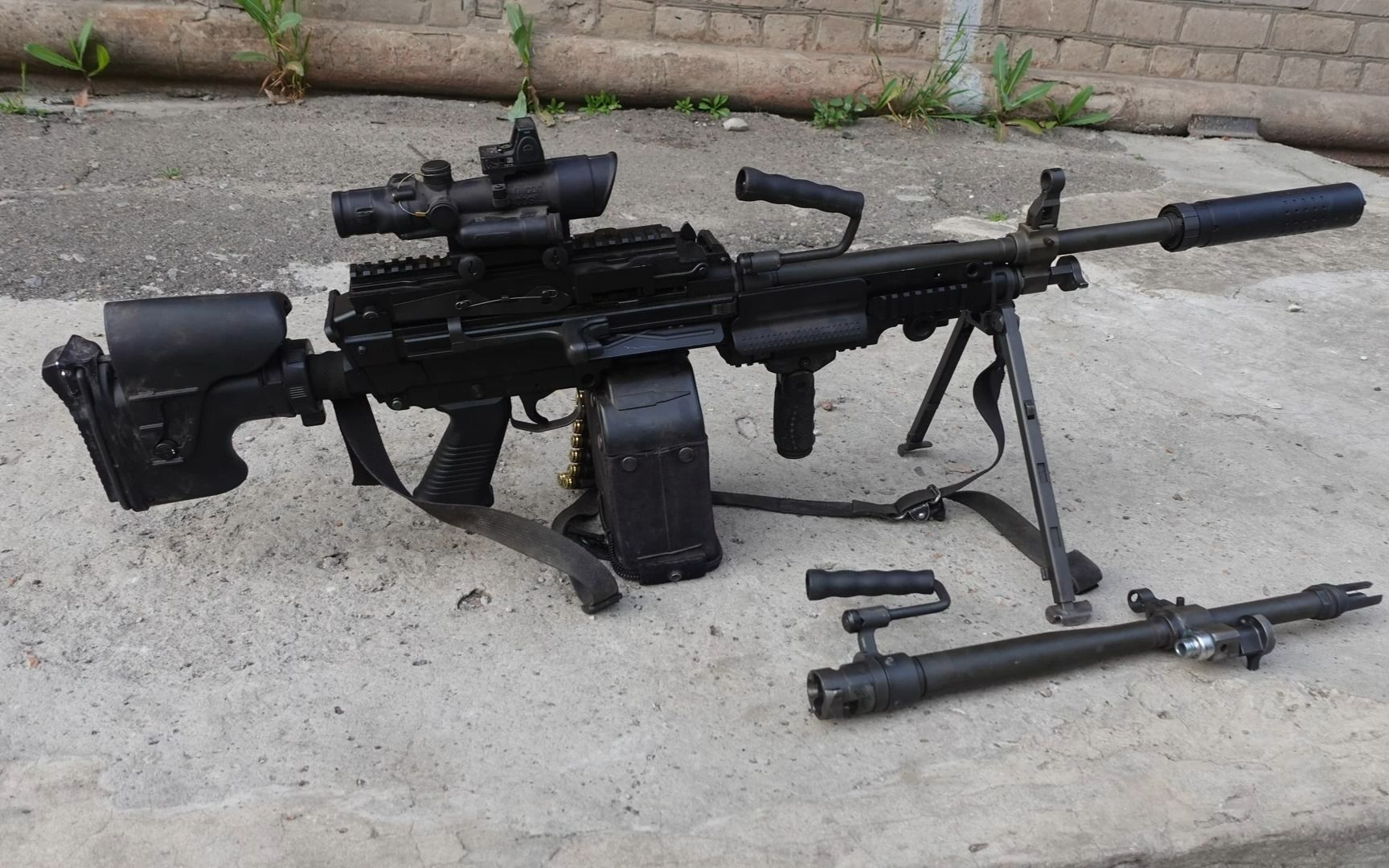 fn minimi 7.62 mk3机枪