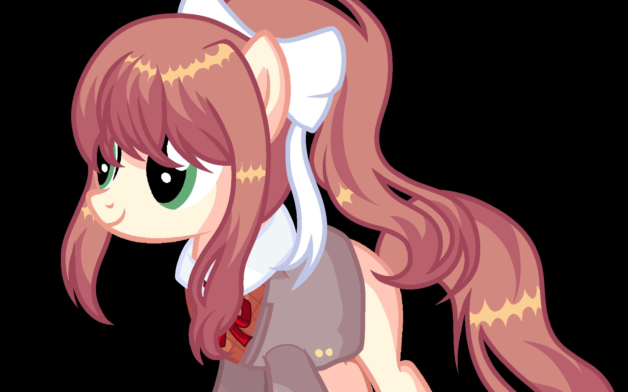 活动  (mlp/ddlc)如果你把莫妮卡马化.