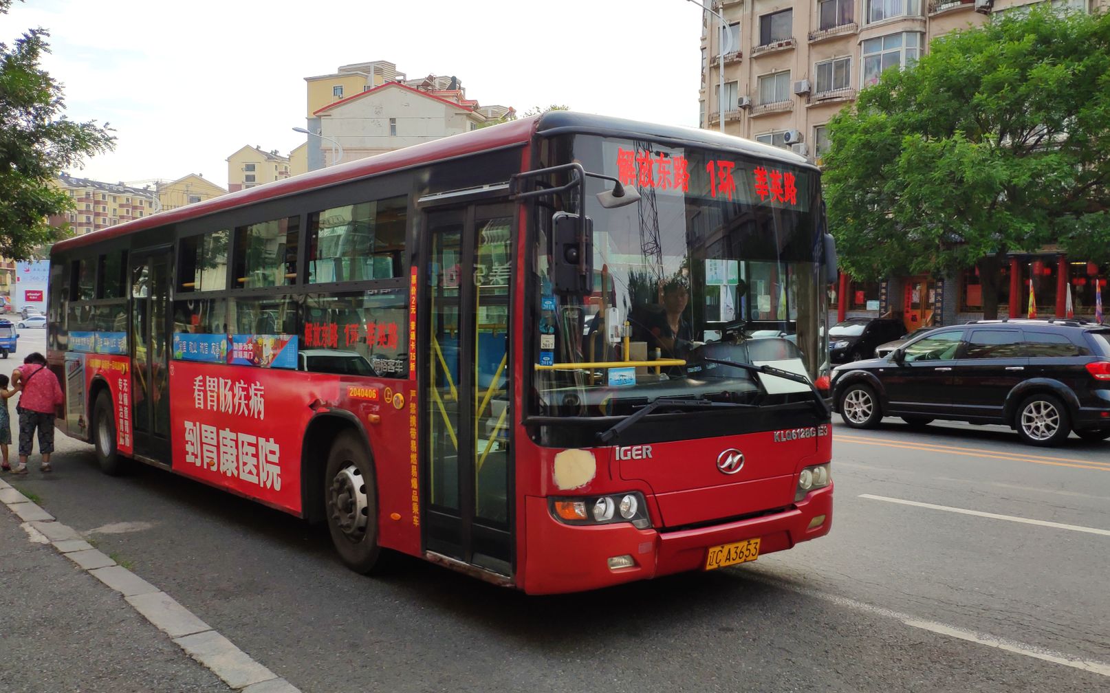 【辽中南公交第一视角】鞍山篇 国内公交pov的始祖城市 鞍山1环(解放