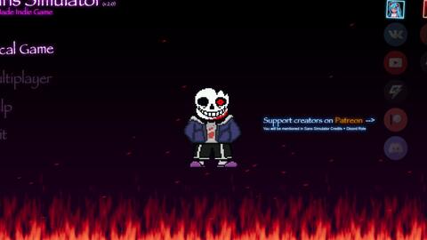 Dust Sans Simulator The Remake圣诞活动第2部分_哔哩哔哩_bilibili