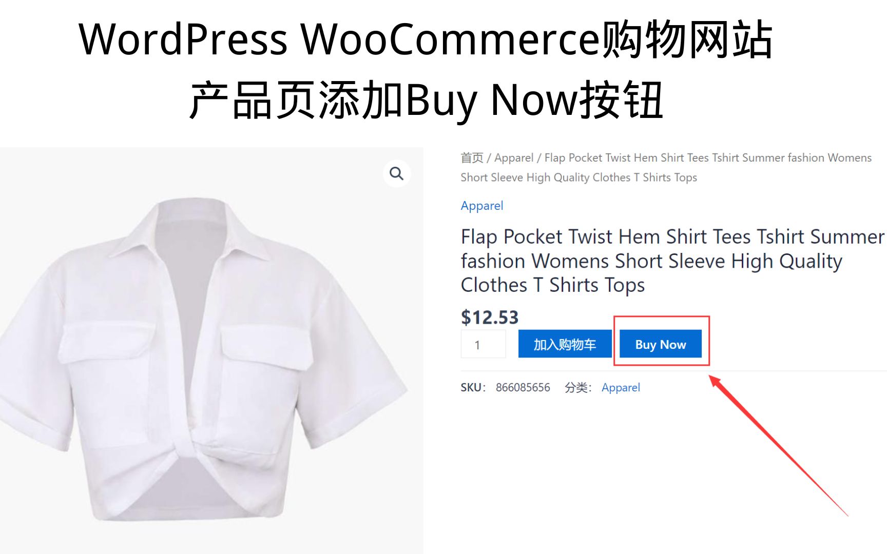 WooCommerce购物产品页添加Buy Now立即购买按钮哔哩哔哩bilibili