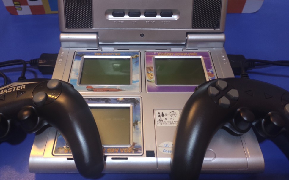 点印刷屏游戏机怀旧数码游戏机双人对战掌机帅小伙推荐型号dy631开箱