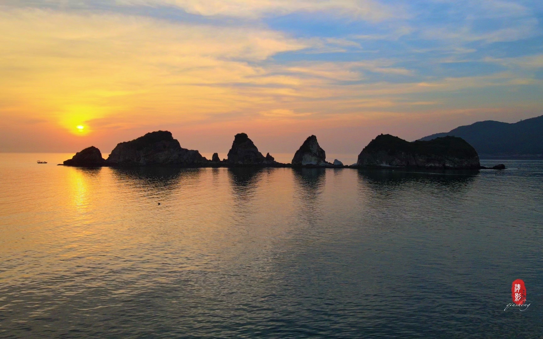 日出福州五虎礁