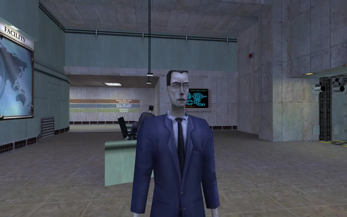 当半条命里只剩下g-man